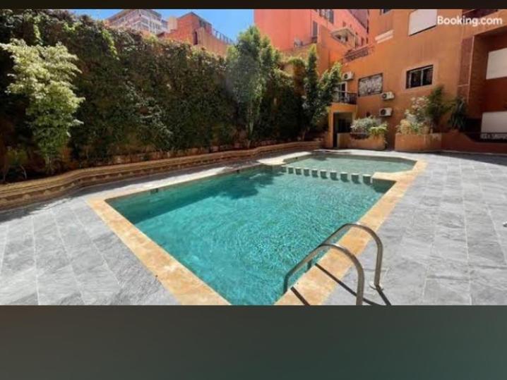 Appartement Center De Gueliz Avec Piscine Marraquexe Exterior foto